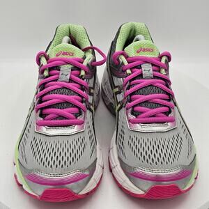 ASICS DuoMax Gel GT1000 Silver Pink Running Shoes Size 7 Walking Shoes
